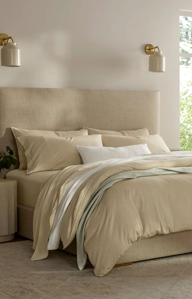 Signature Vintage Washed Sheet Set in Vintage Sand