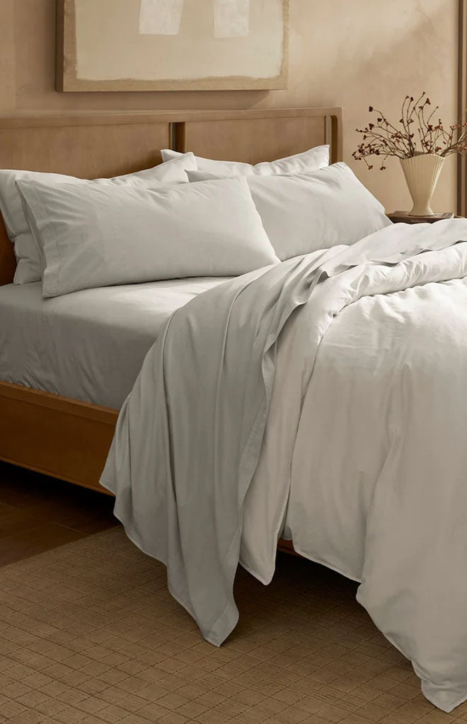 Signature Vintage Washed Organic Cotton Sheet Set - Thumbnail 2