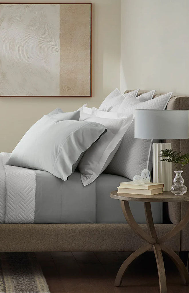Signature Hemmed Sheet Set in Shore