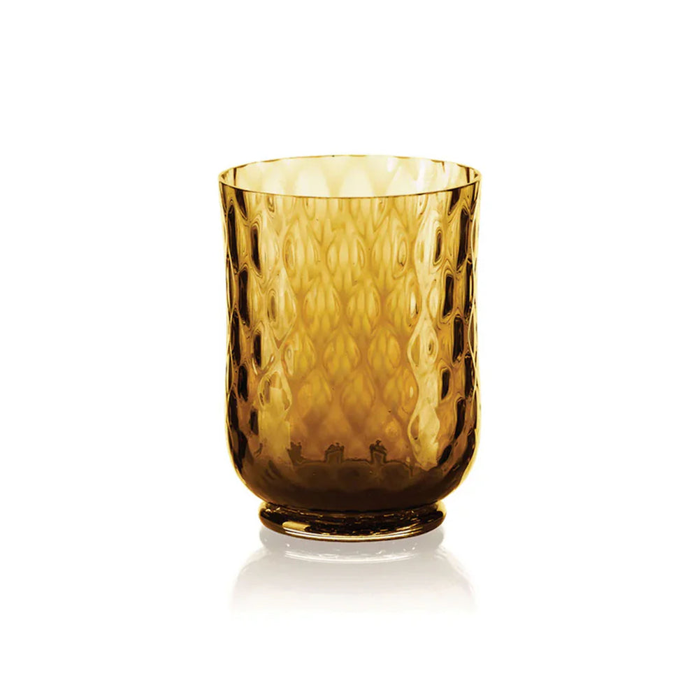 Balloton Wine Glass Amber