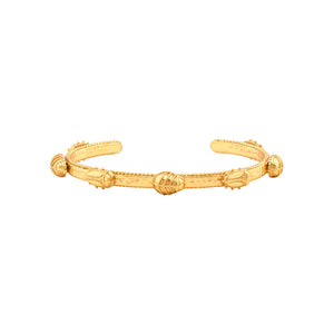 Scarab Petite Cuff in Gold