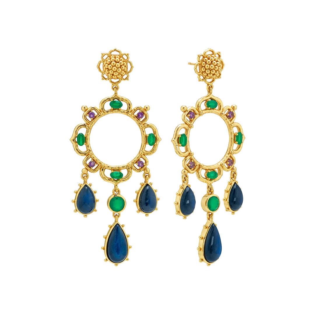 Contessa Belle Nuit Dangle Earrings