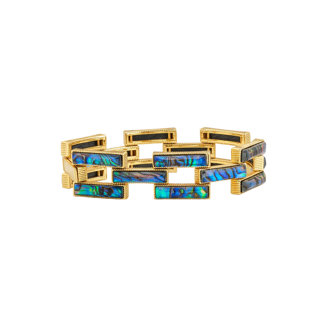 Pathway Link Bracelet in Abalone