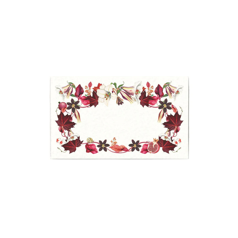 Scarlet Maple Place Cards
