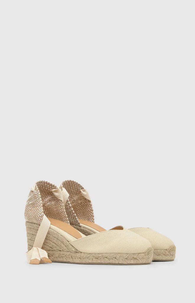 Chiara 6 Espadrille in Ivory