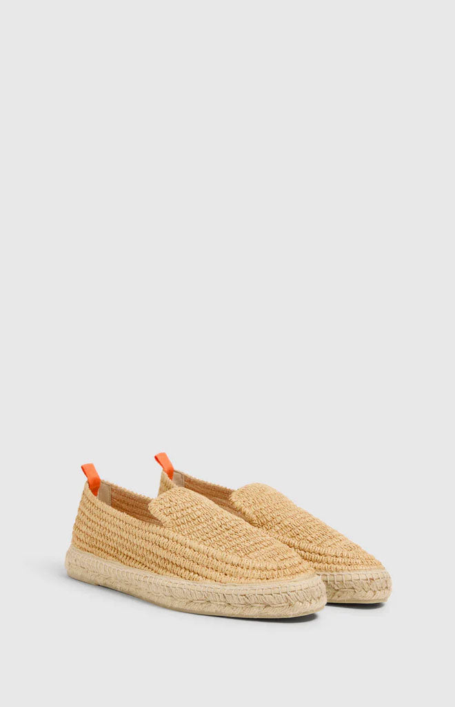 Men’s Moccasin Joaquin Espadrille in Natural