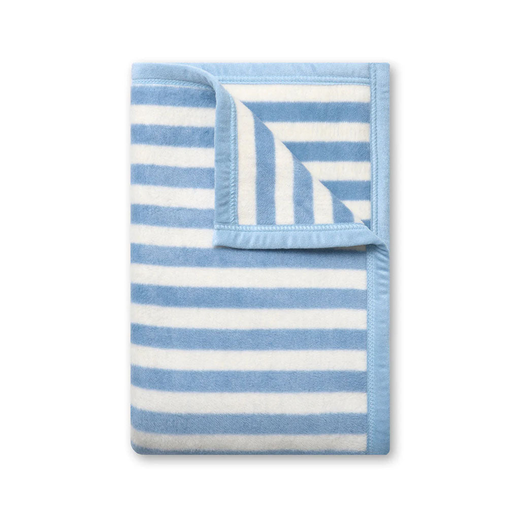 Sideline Stripe Bluebell Midi Blanket