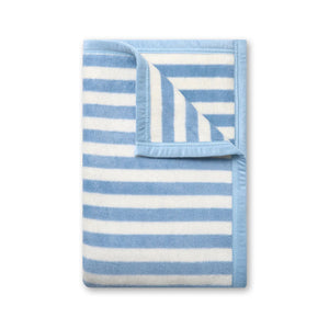 Sideline Stripe Bluebell Midi Blanket