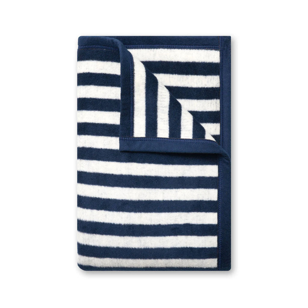 Sideline Stripe Navy Midi Blanket