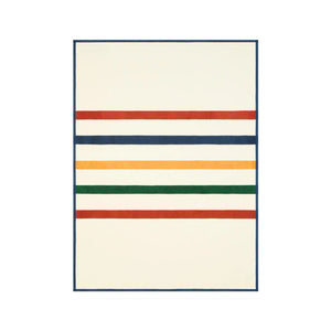 Vintage Center Stripes Blanket