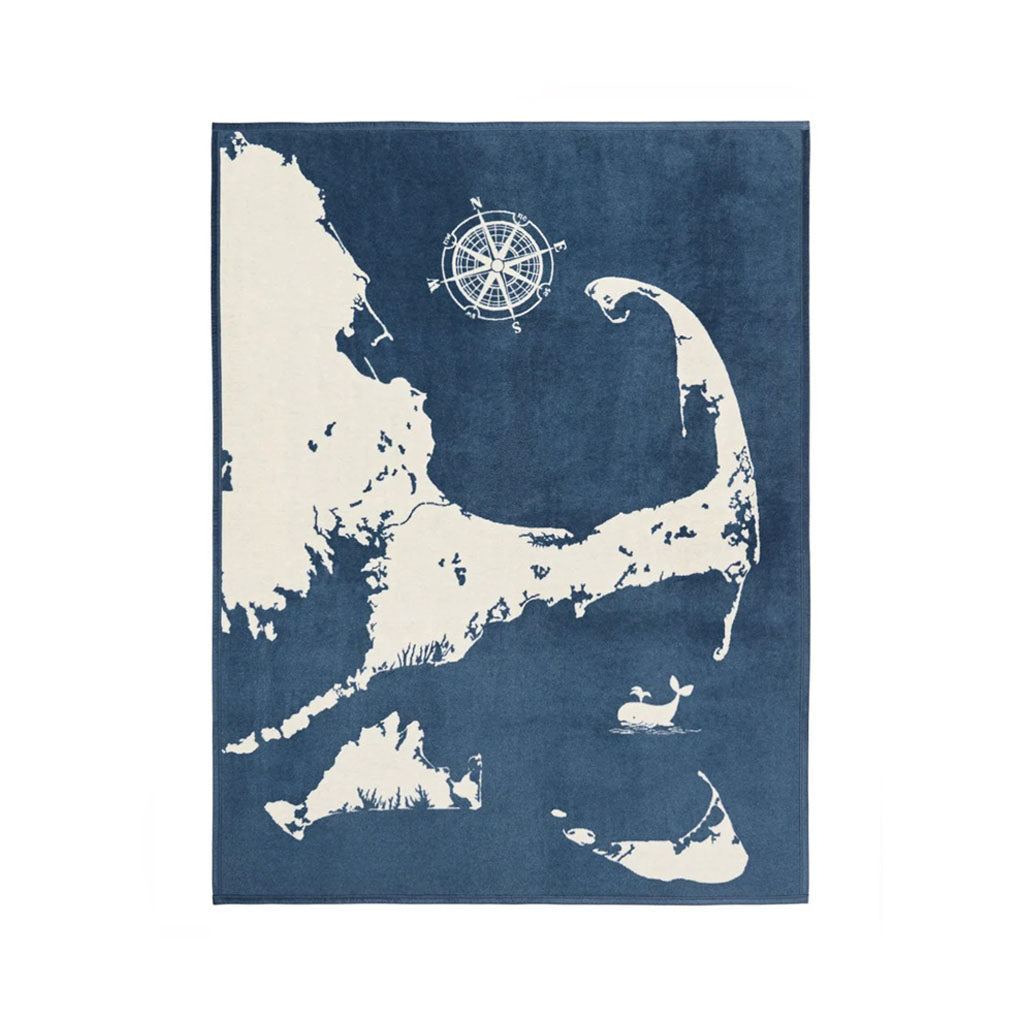 Cape and Islands Map Blanket