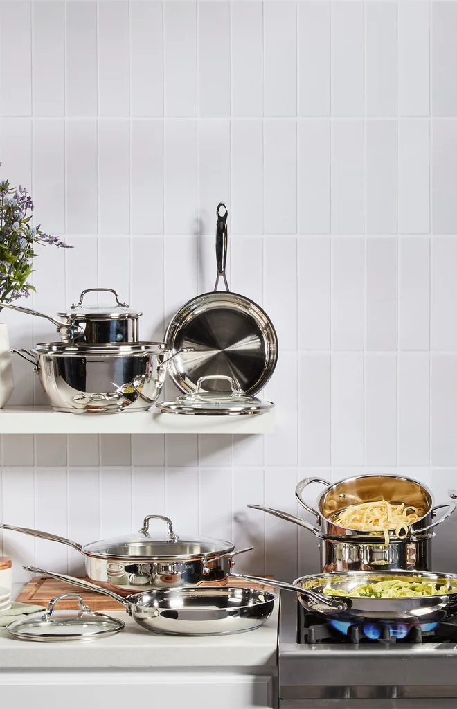 Chef's Classic® Stainless 17-Piece Chef's Classic Stainless Set in Stainless Steel