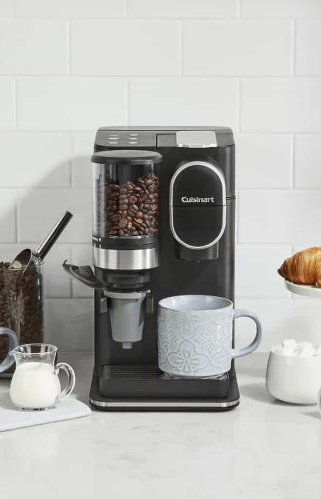 Conical Burr Grind & Brew Single Serve Coffeemaker