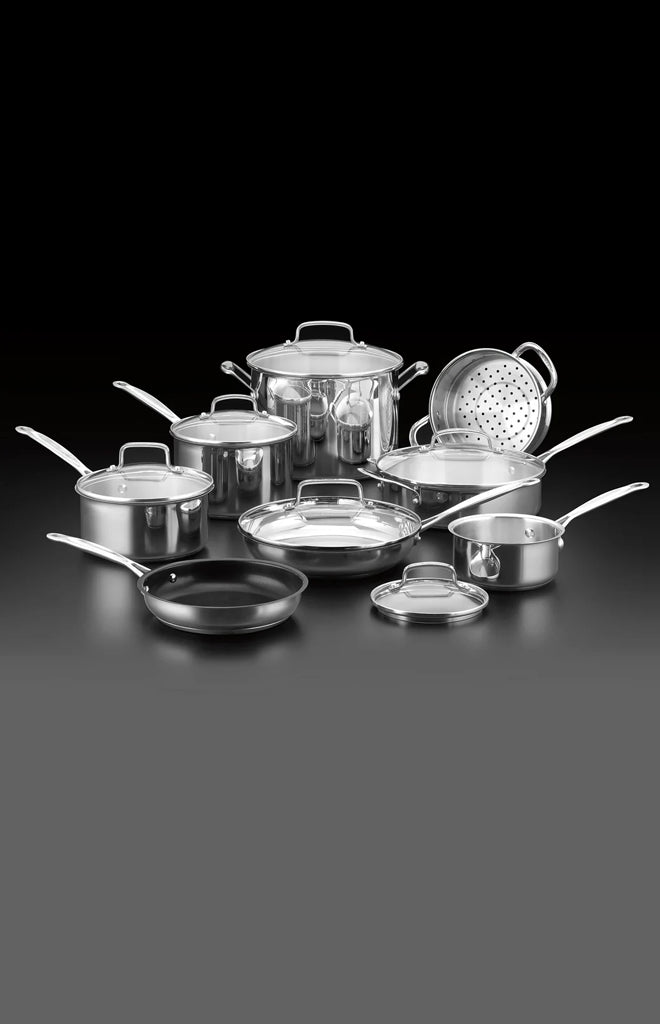 Chef's Classic® Stainless 14-Piece Set in Stainless Steel