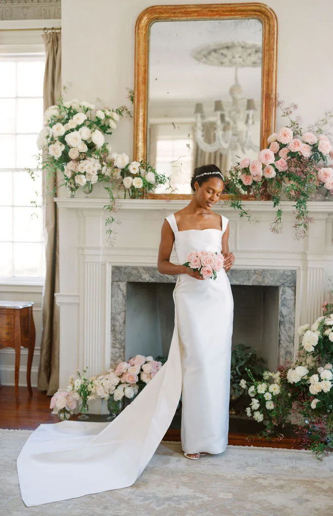 OTM Exclusive: Bridal Gown with Detachable Train