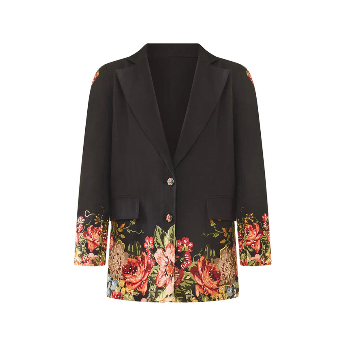 Sloan Blazer in Carmel Victorian Floral
