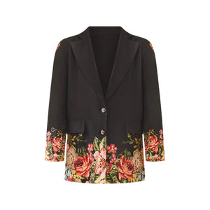 Sloan Blazer in Carmel Victorian Floral