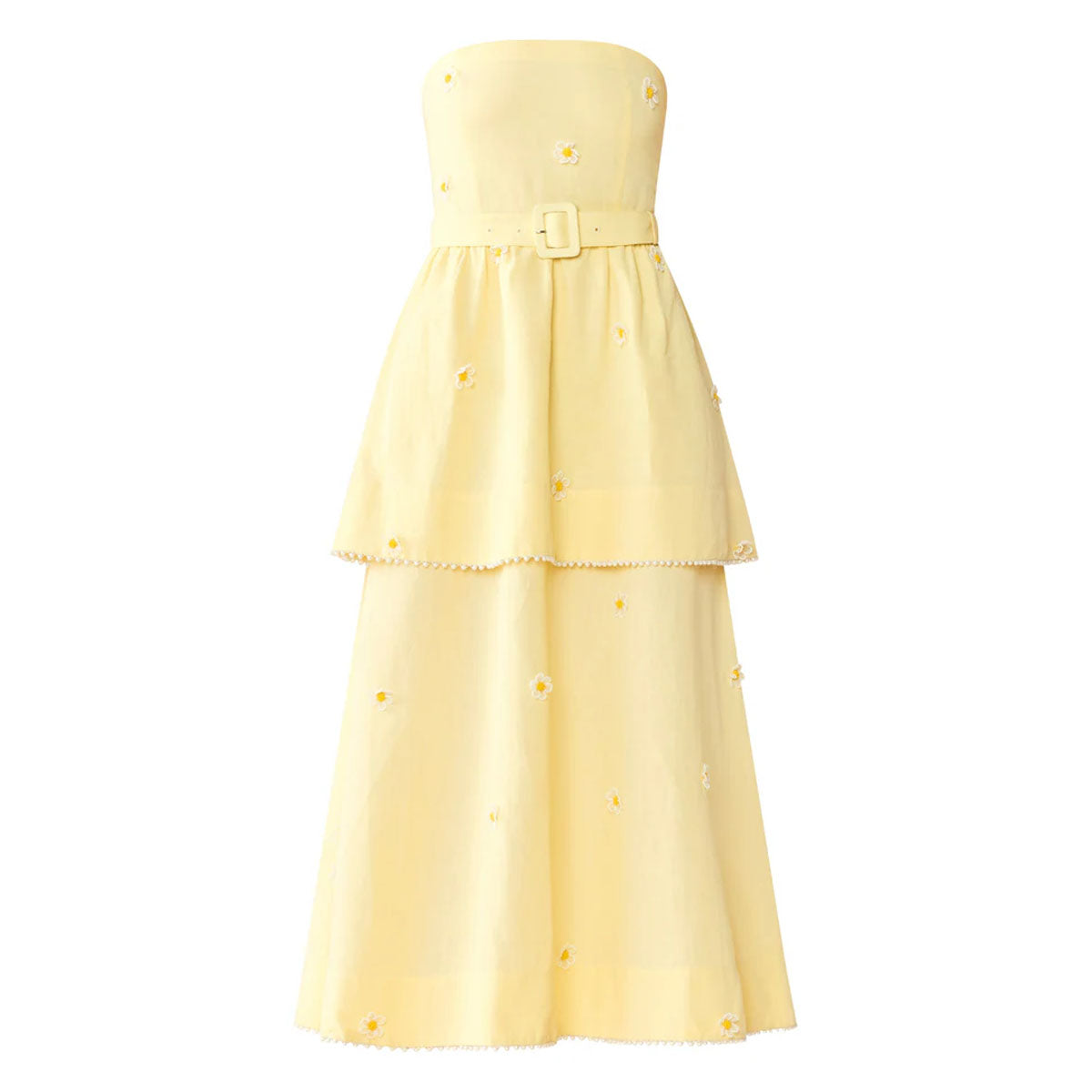Daisy Dress in Soft Butter Yellow