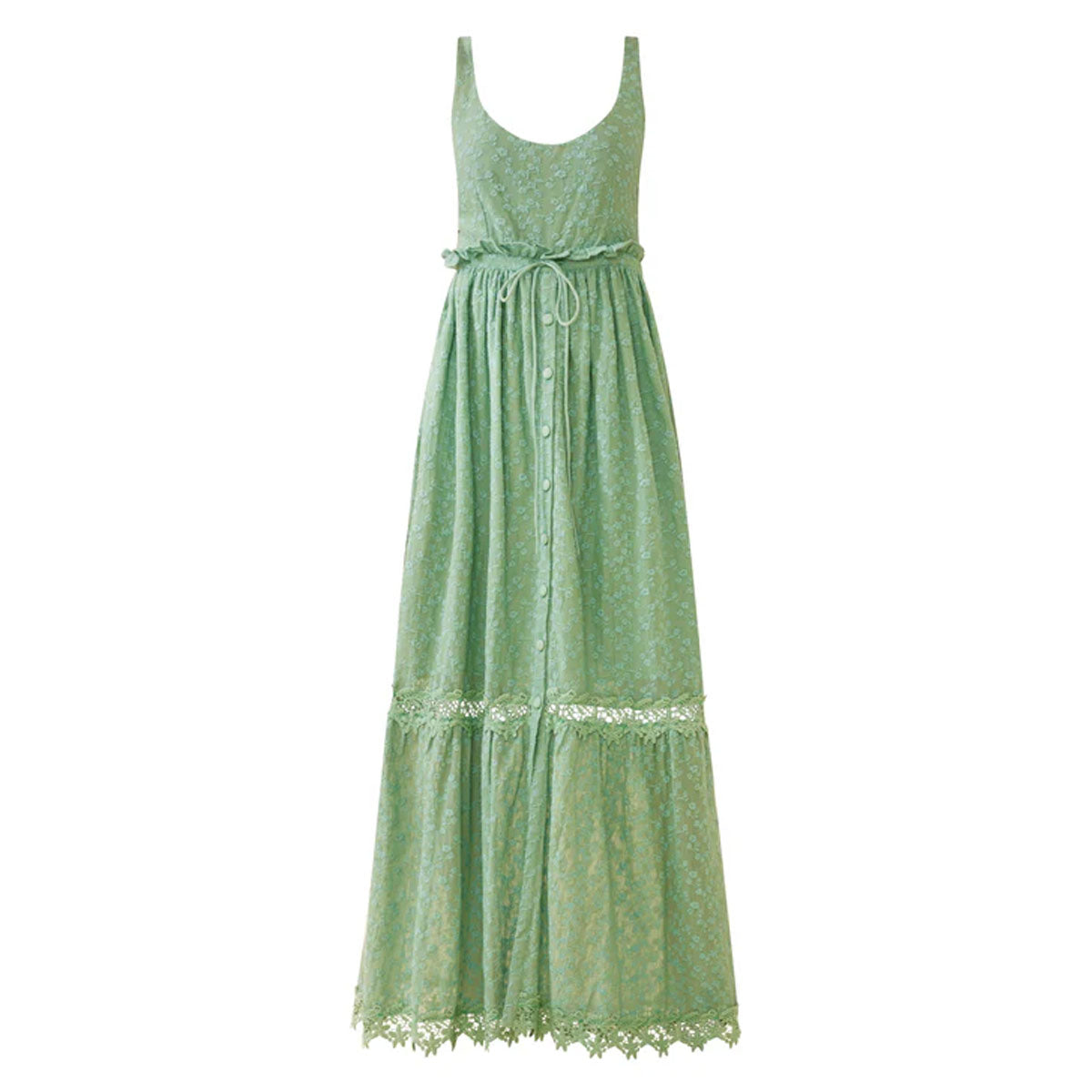Valeria Dress in Bermuda Green