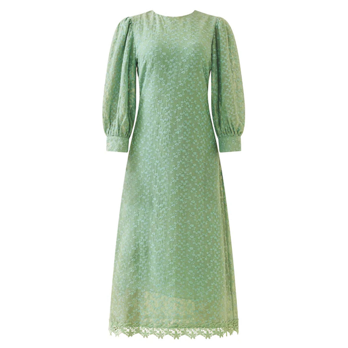 Marina Dress in Marina Green