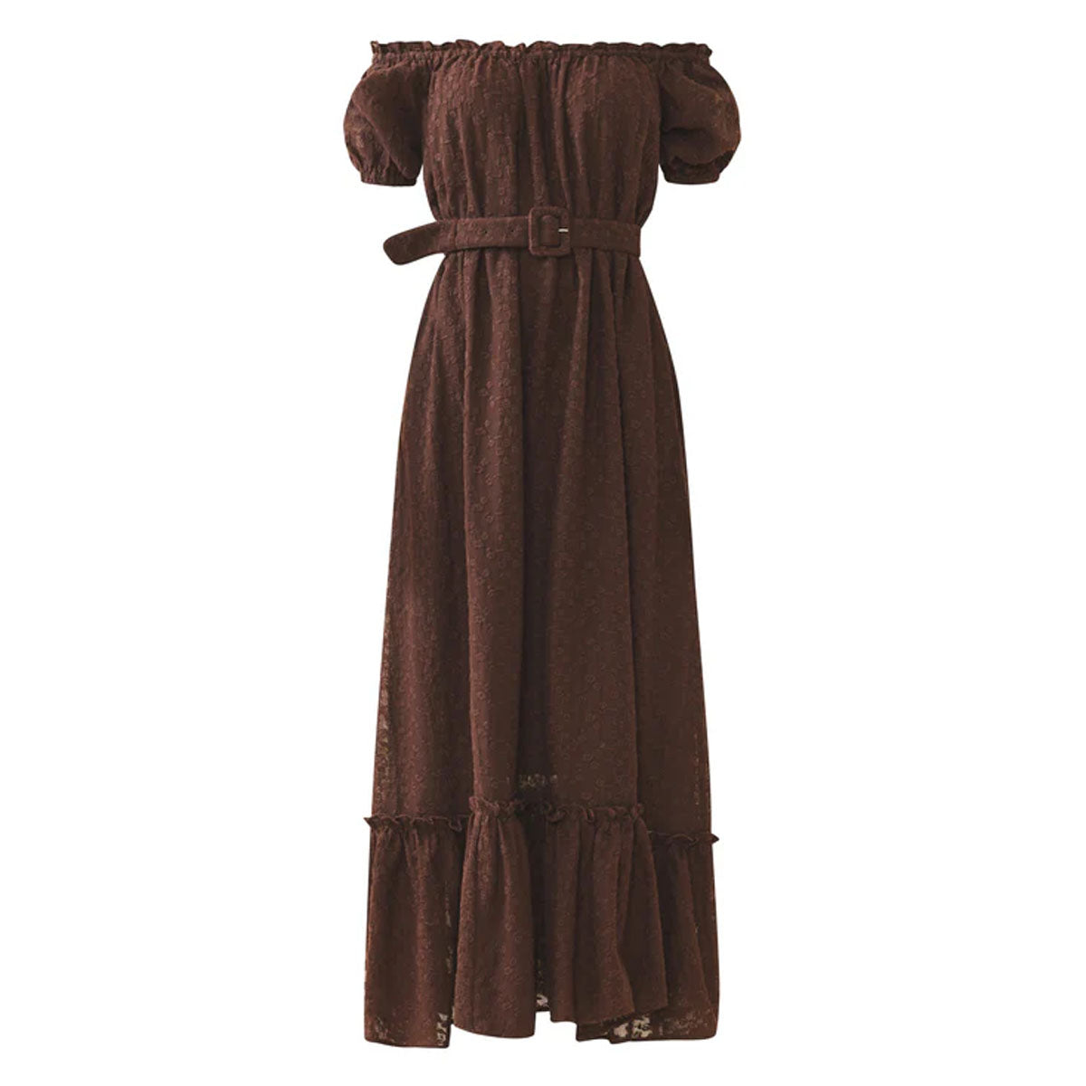 Luna Dress in Chocolate Martini