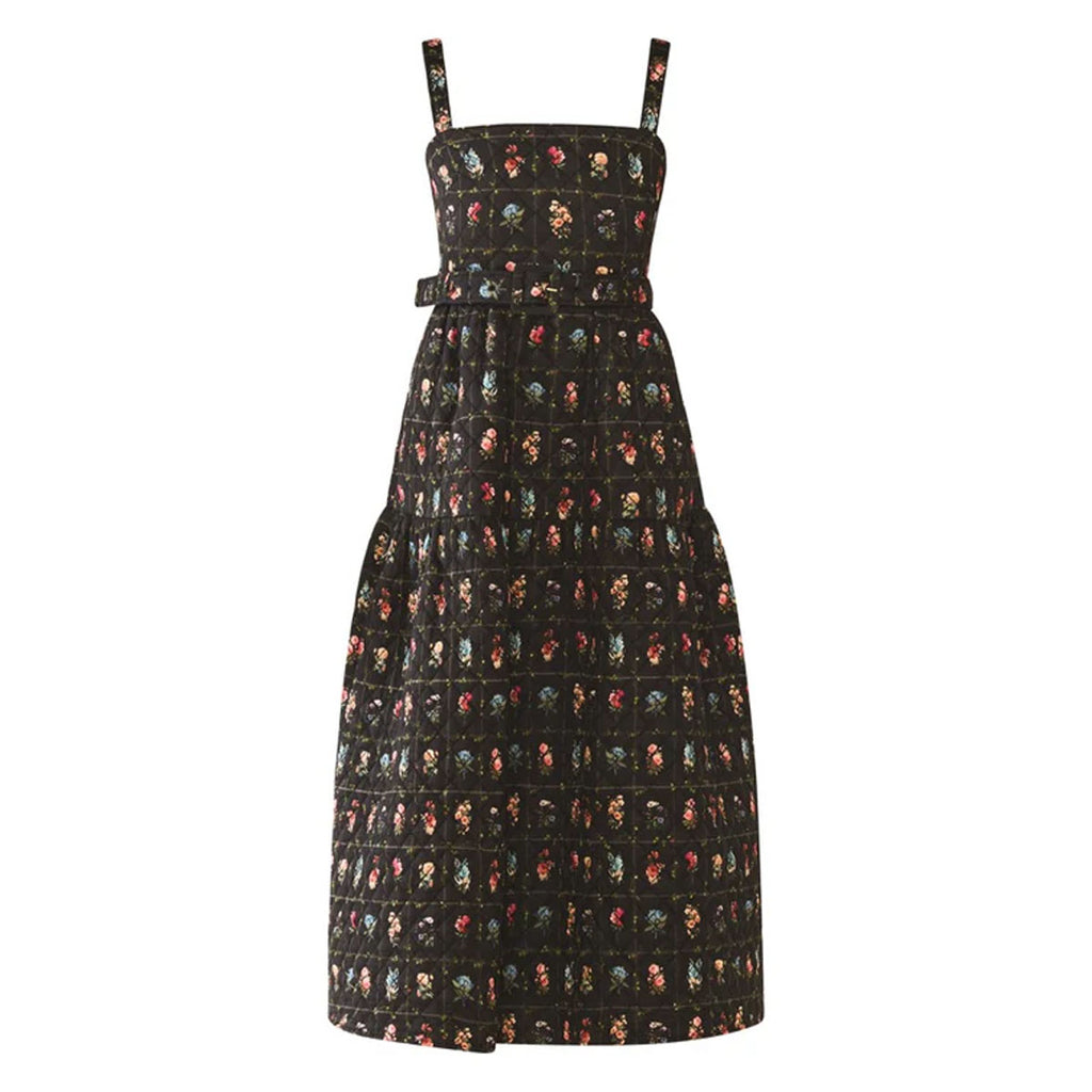 Willa Dress in Florence Black Floral