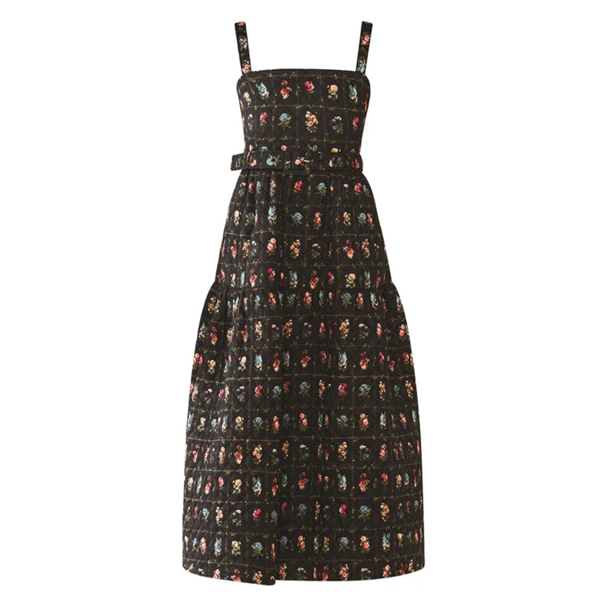 Willa Dress in Florence Black Floral