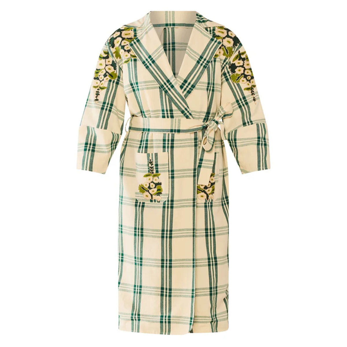 EDDY x Mckenzie Depinto Melly Jacket in Green Plaid & Floral