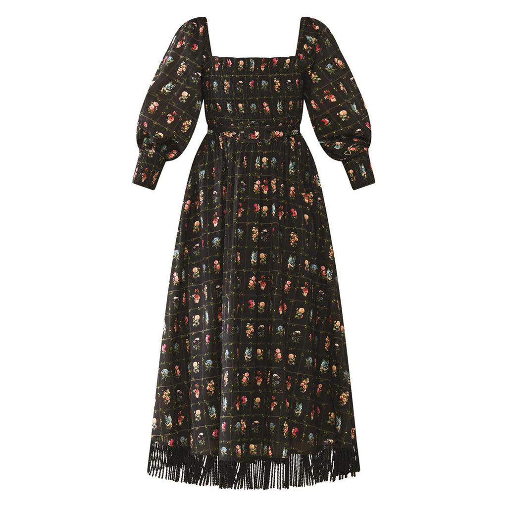 Jocelyn Dress in Florence Black Floral