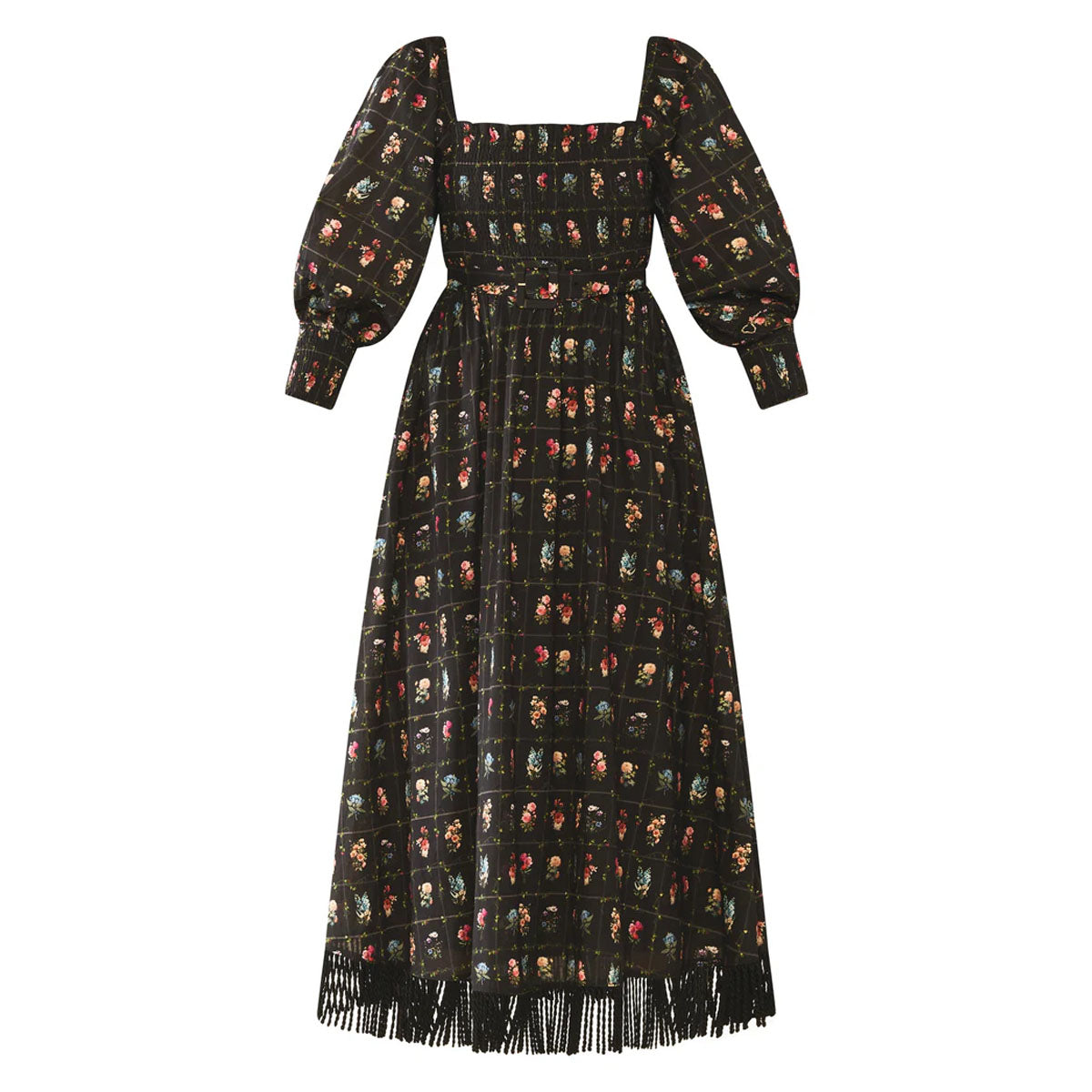 Jocelyn Dress in Florence Black Floral