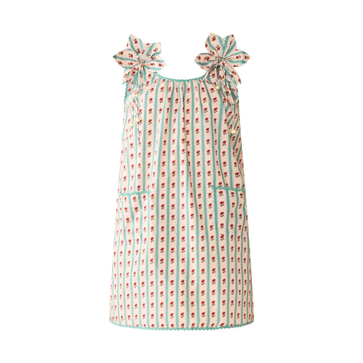 Vanessa Mini Dress in Poppy Fields Floral