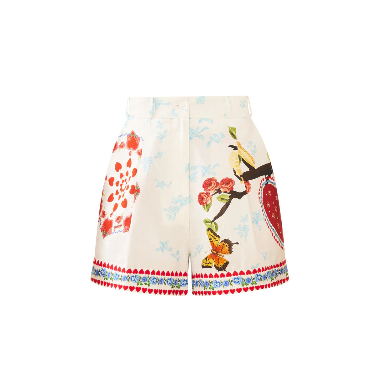 Scottie Shorts in Alfie White