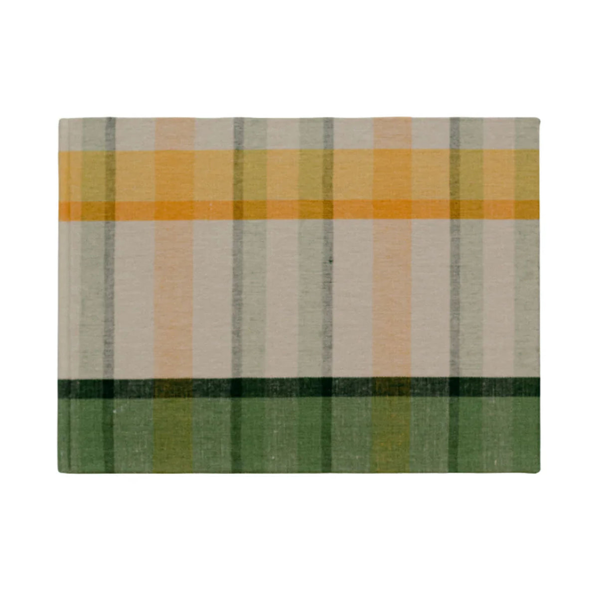Guest Book in Plaid
