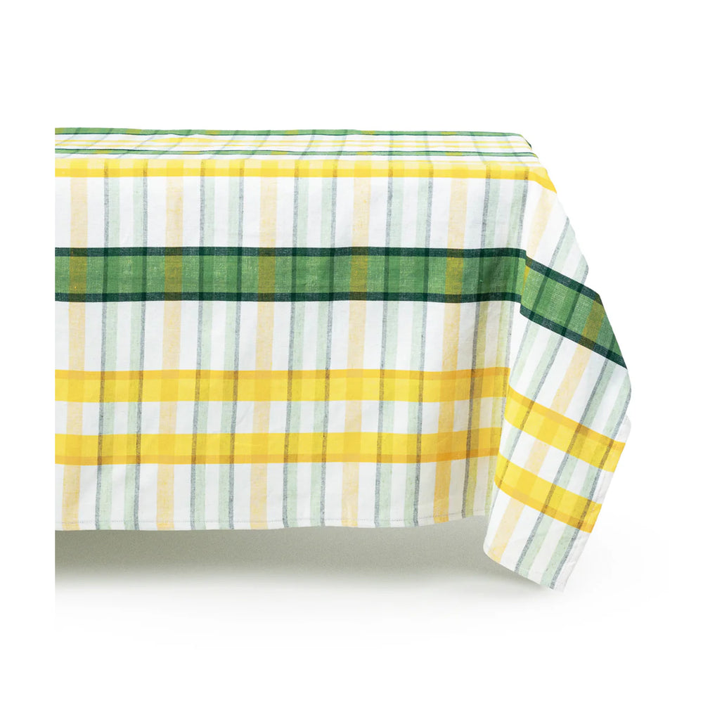 Multicolor Plaid Rectangular Tablecloth