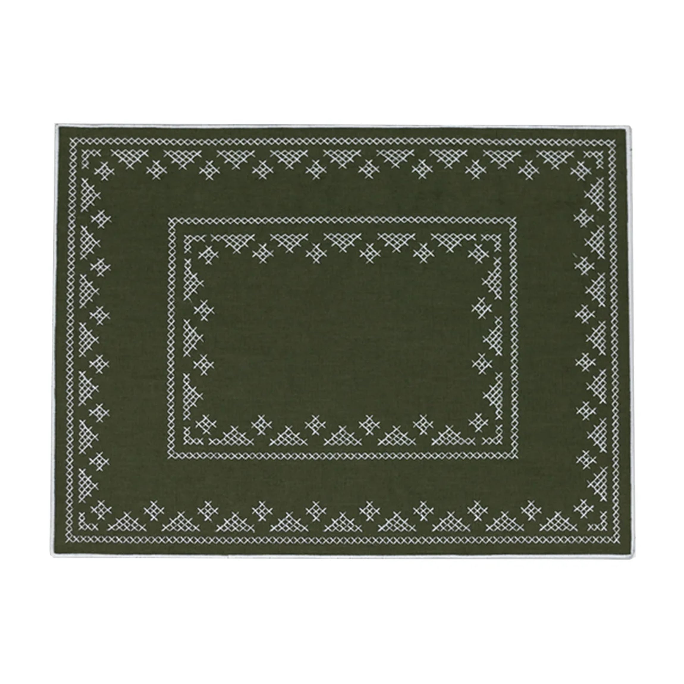 Pedralbes Placemats in Olive, Set of 4