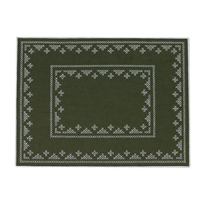 Pedralbes Placemats in Olive, Set of 4