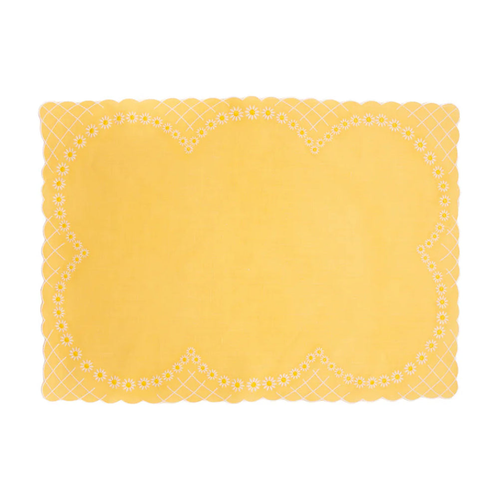 Daisy Placemat in Yellow