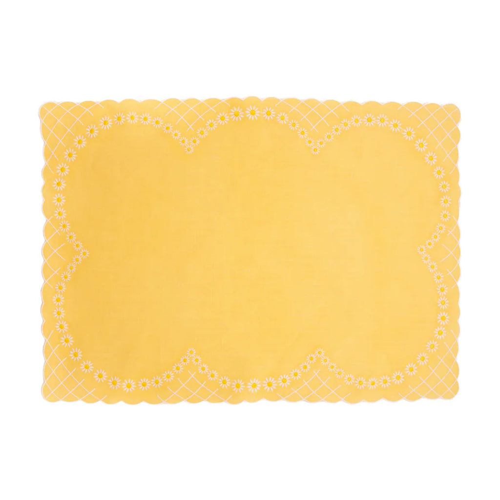 Daisy Placemat in Yellow
