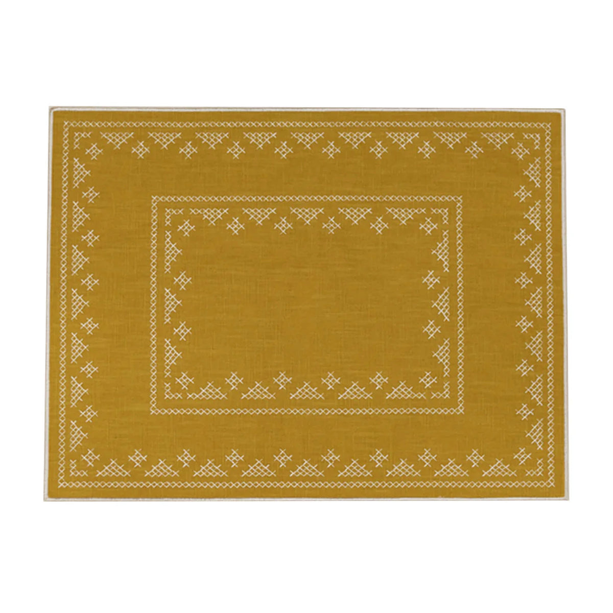Pedralbes Placemats in Marigold, Set of 4