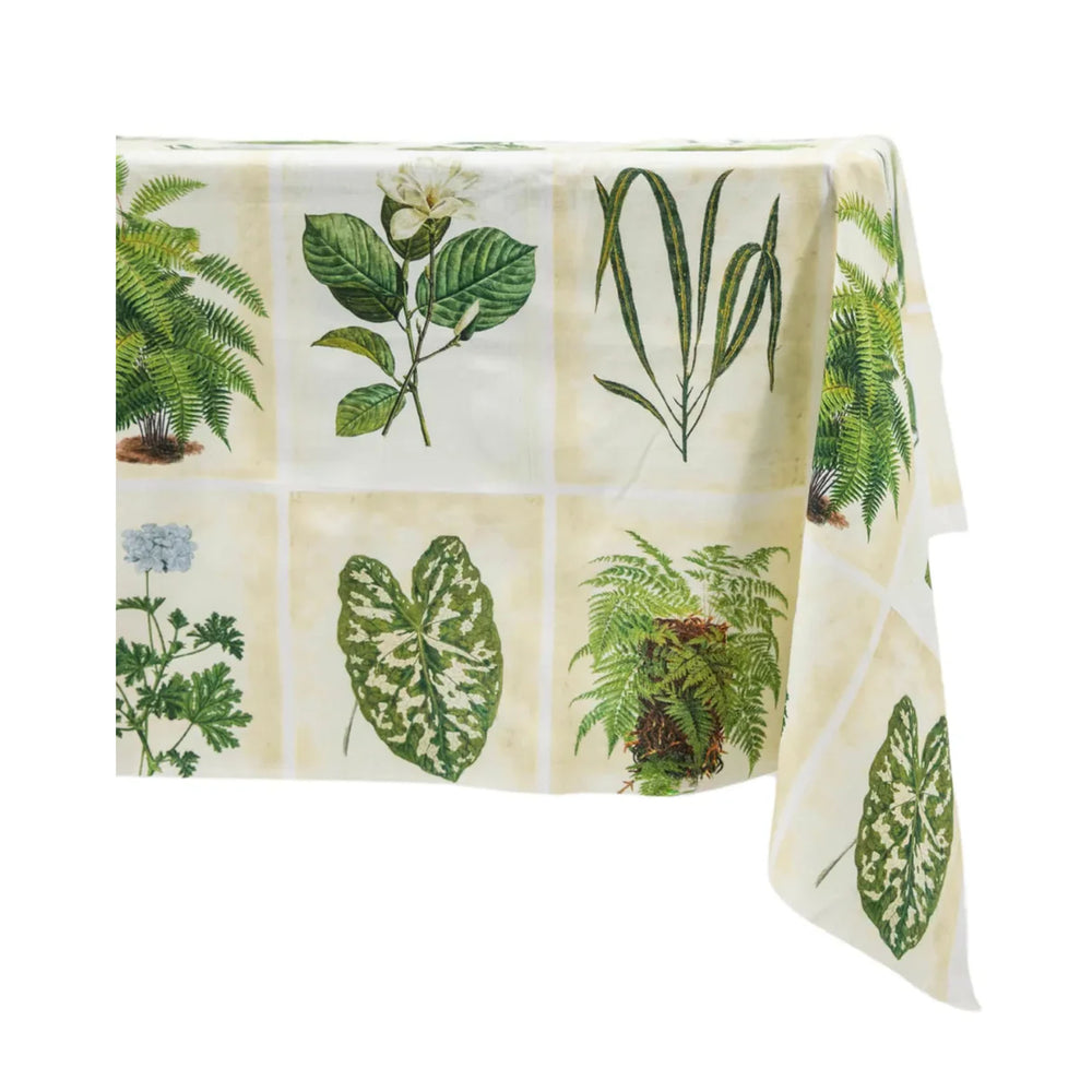 Botanical Print Rectangular Tablecloth