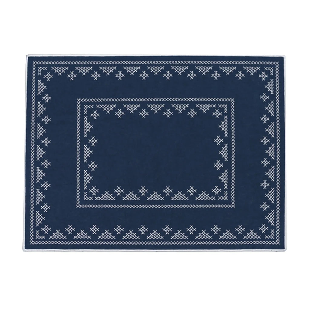 Pedralbes Placemats in Navy, Set of 4
