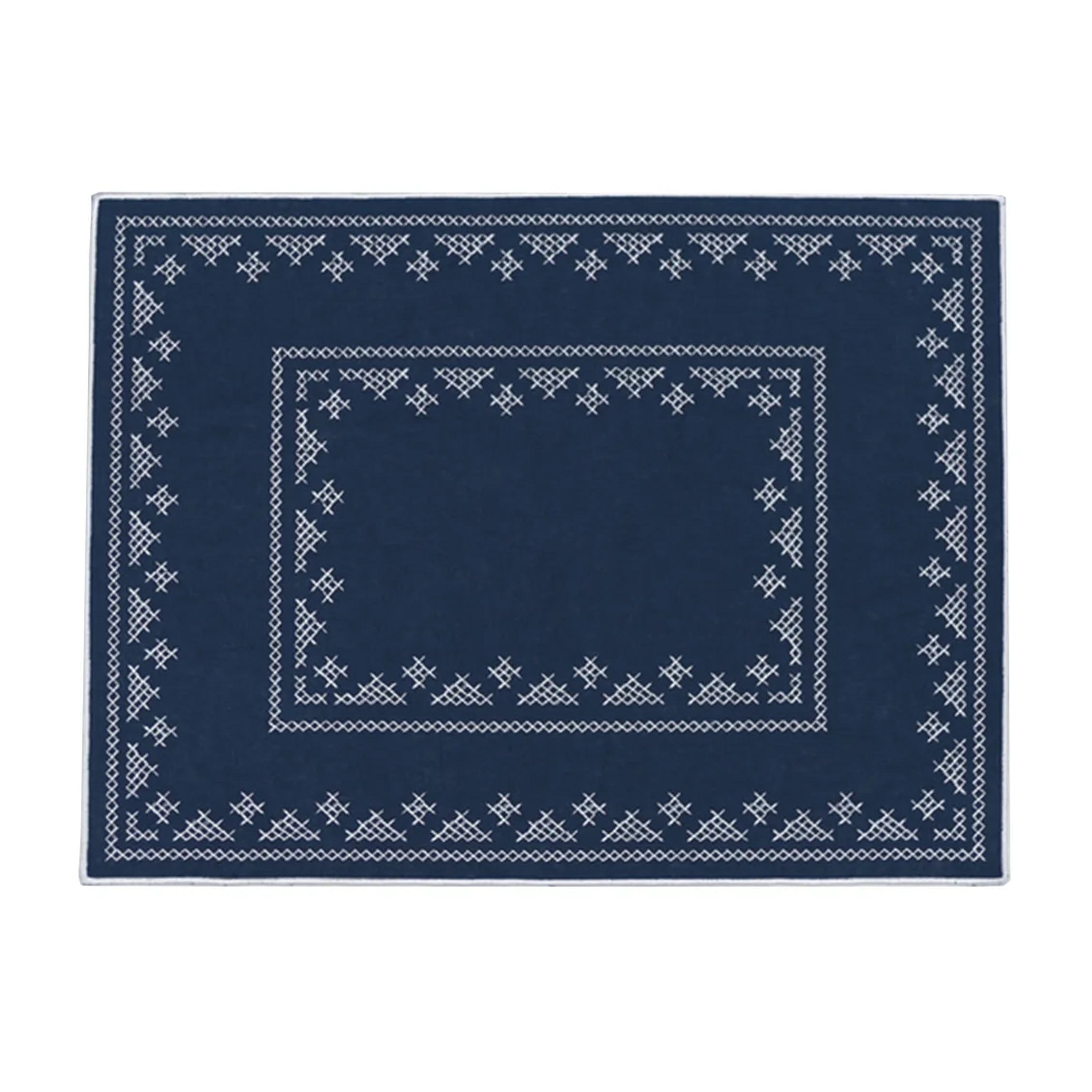 Pedralbes Placemats in Navy, Set of 4