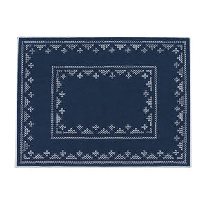 Pedralbes Placemats in Navy, Set of 4