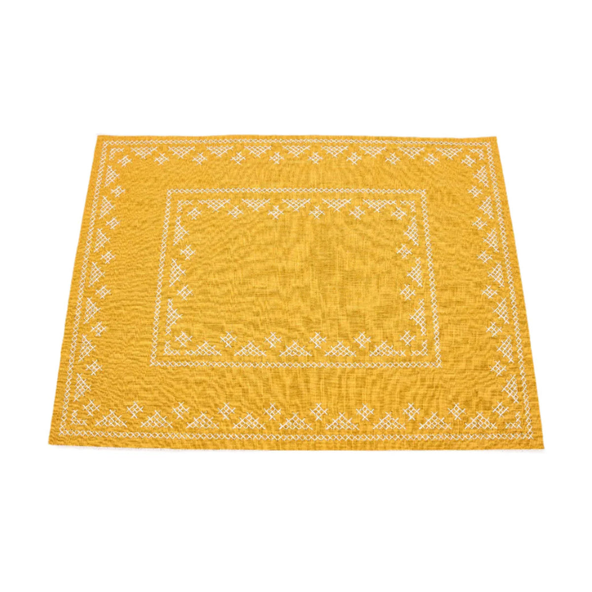 Pedralbes Placemats in Marigoldâ, Set of 4