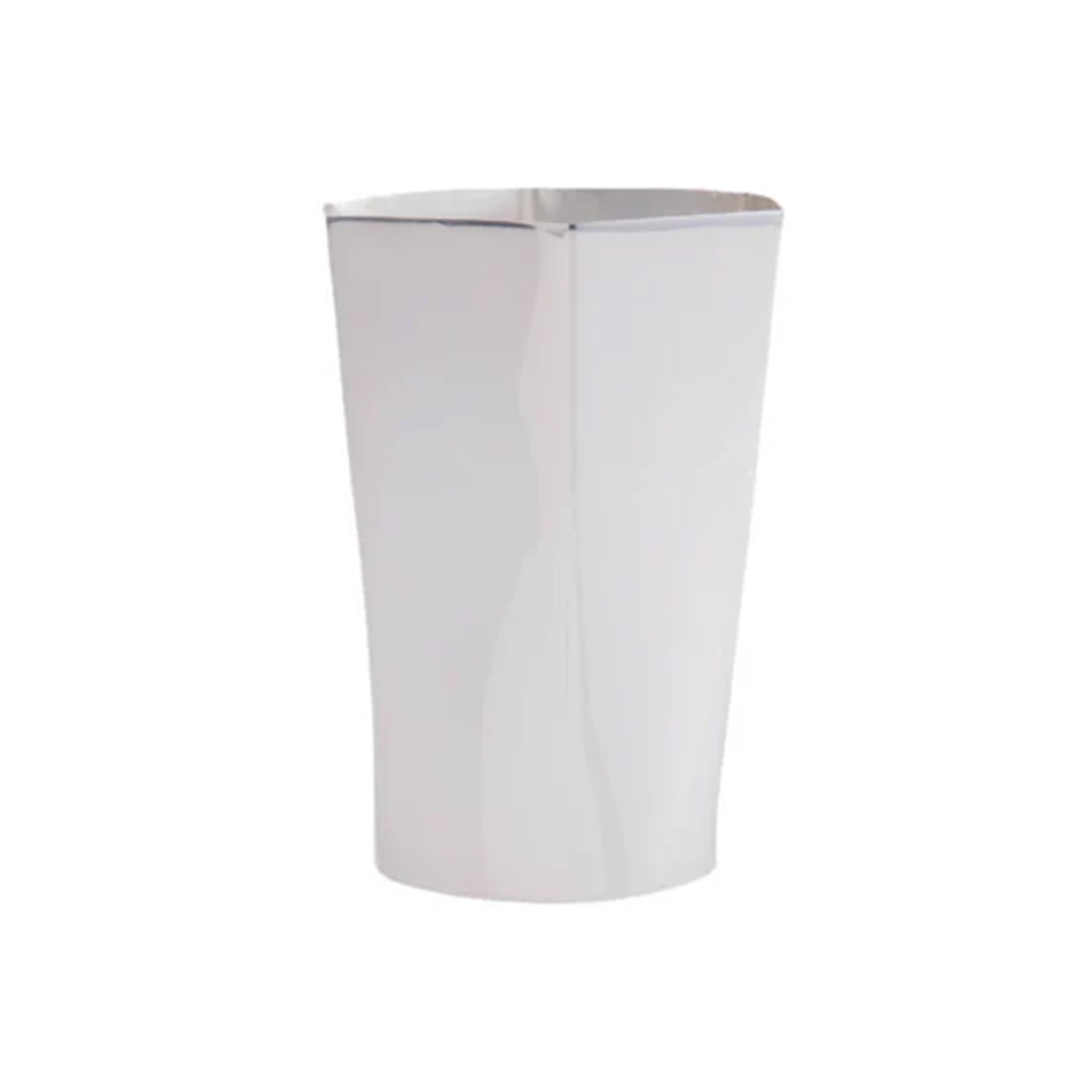 Hexagon Silver-Plated Tall Tumbler