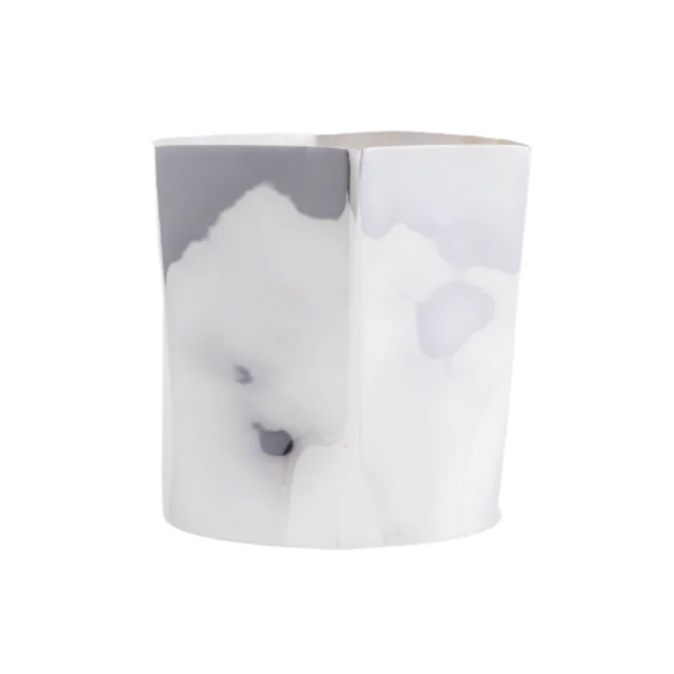 Hexagon Silver-Plated Ice Bucket