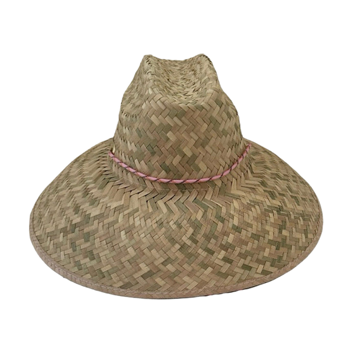 Begonia Sun Hat in Long & Thin Pink Lanyard