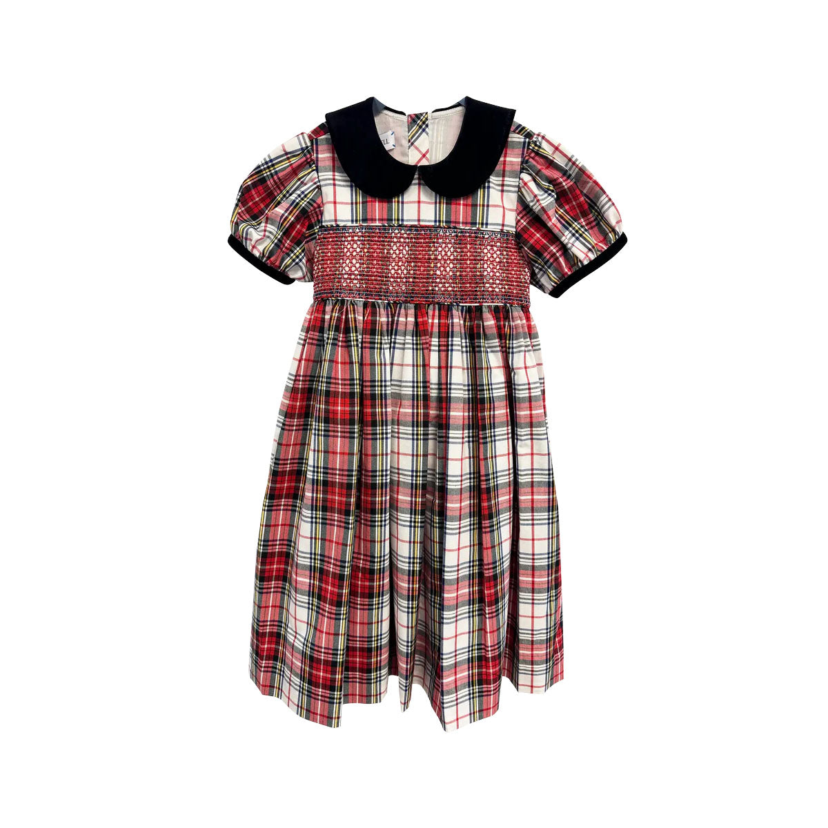 Joy Kids Dress in Carlyle Plaid