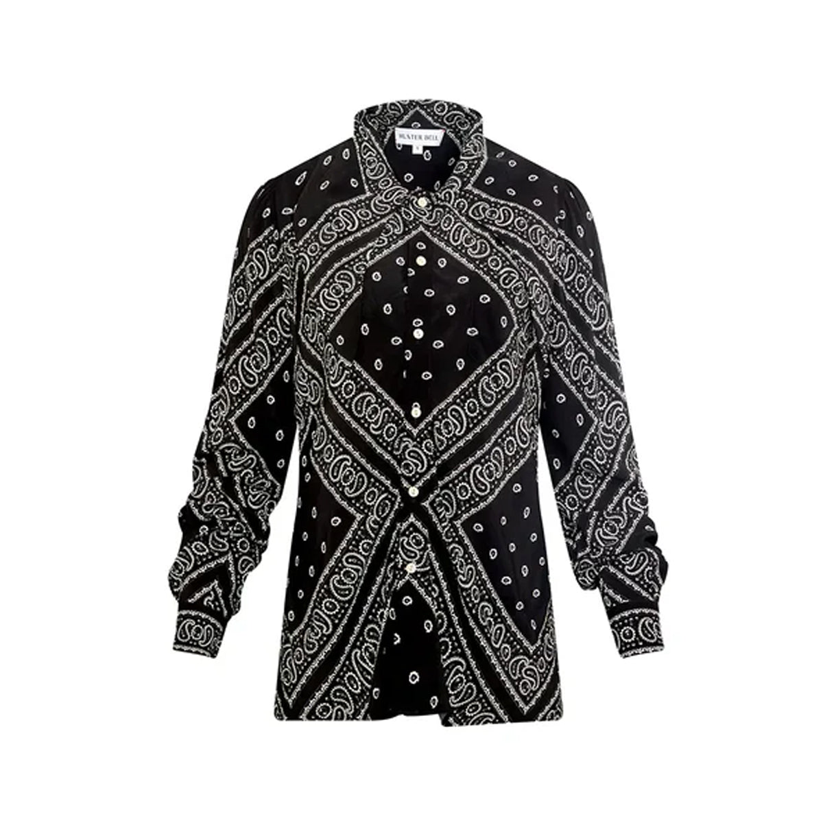 Frances Top in Aces Wild Black