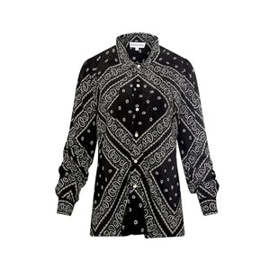 Frances Top in Aces Wild Black